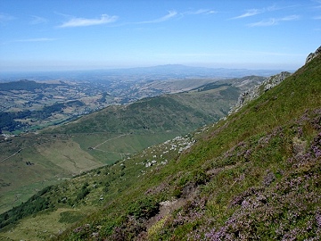 Vue sur le col de Serre