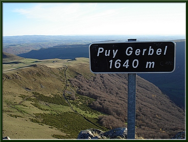 Panneau puy Gerbel