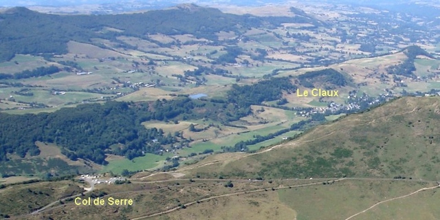 Vue sur Le Claux