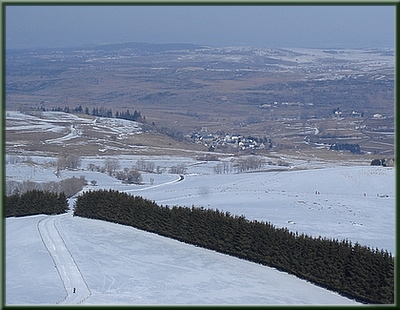 Saint Urcize en hiver