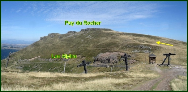 Vers le Puy du Rocher