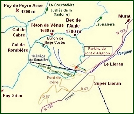 Carte Bec de l'Aigle