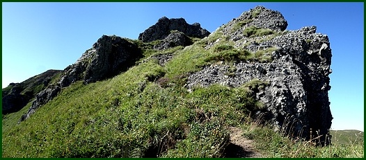 Le sommet du Bec de l'Aigle