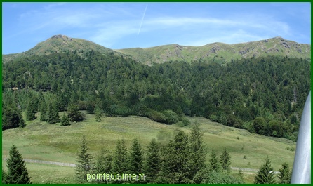 Vue du télésiège