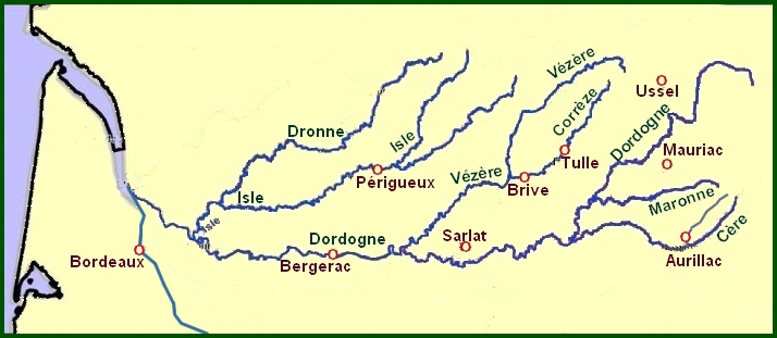 Bassin versant de la Dordogne