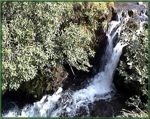 Petite cascade sur l'Impradine