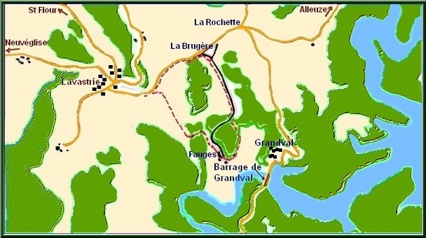 carte du circuit