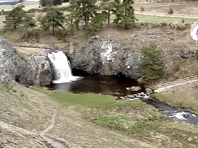 Cascade sur l'Allanche