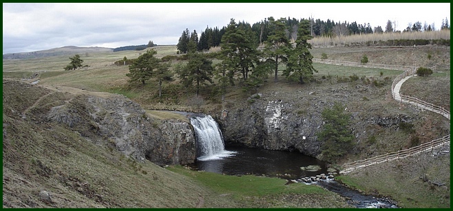 aménagement du site de la cascade