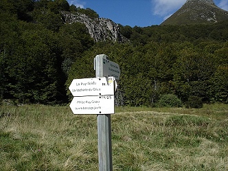 vue sur la chaîne du Plomb