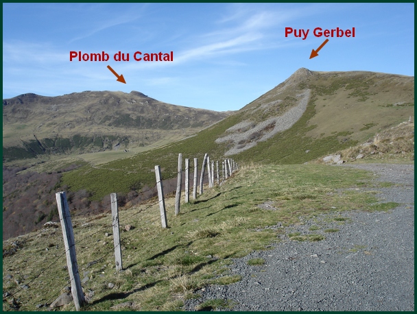 Col de La Griffoul : début du sentier