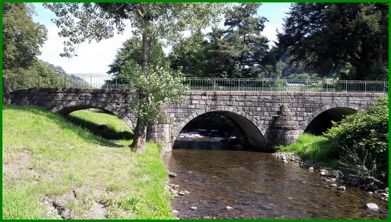 La rivière Aspre à Fontanges