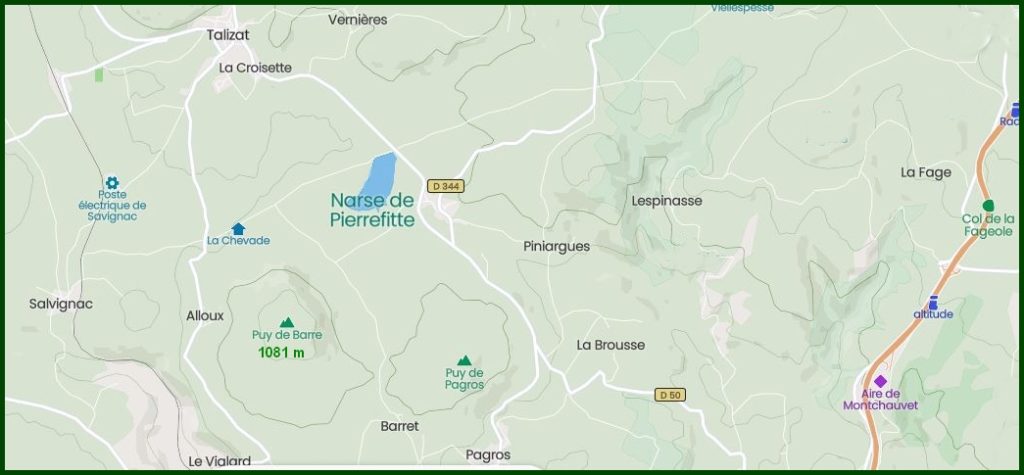 carte narse de Pierrefitte