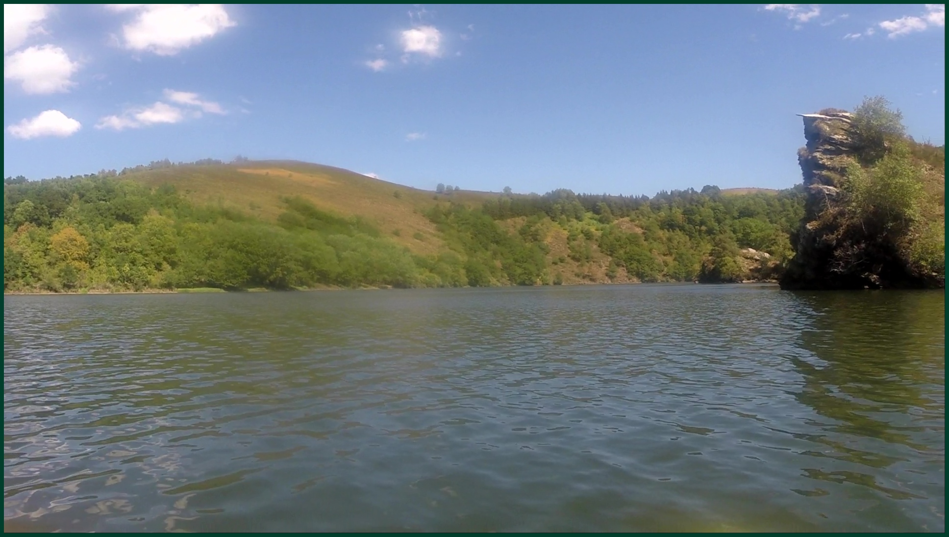 Balade en kayak à Lanau