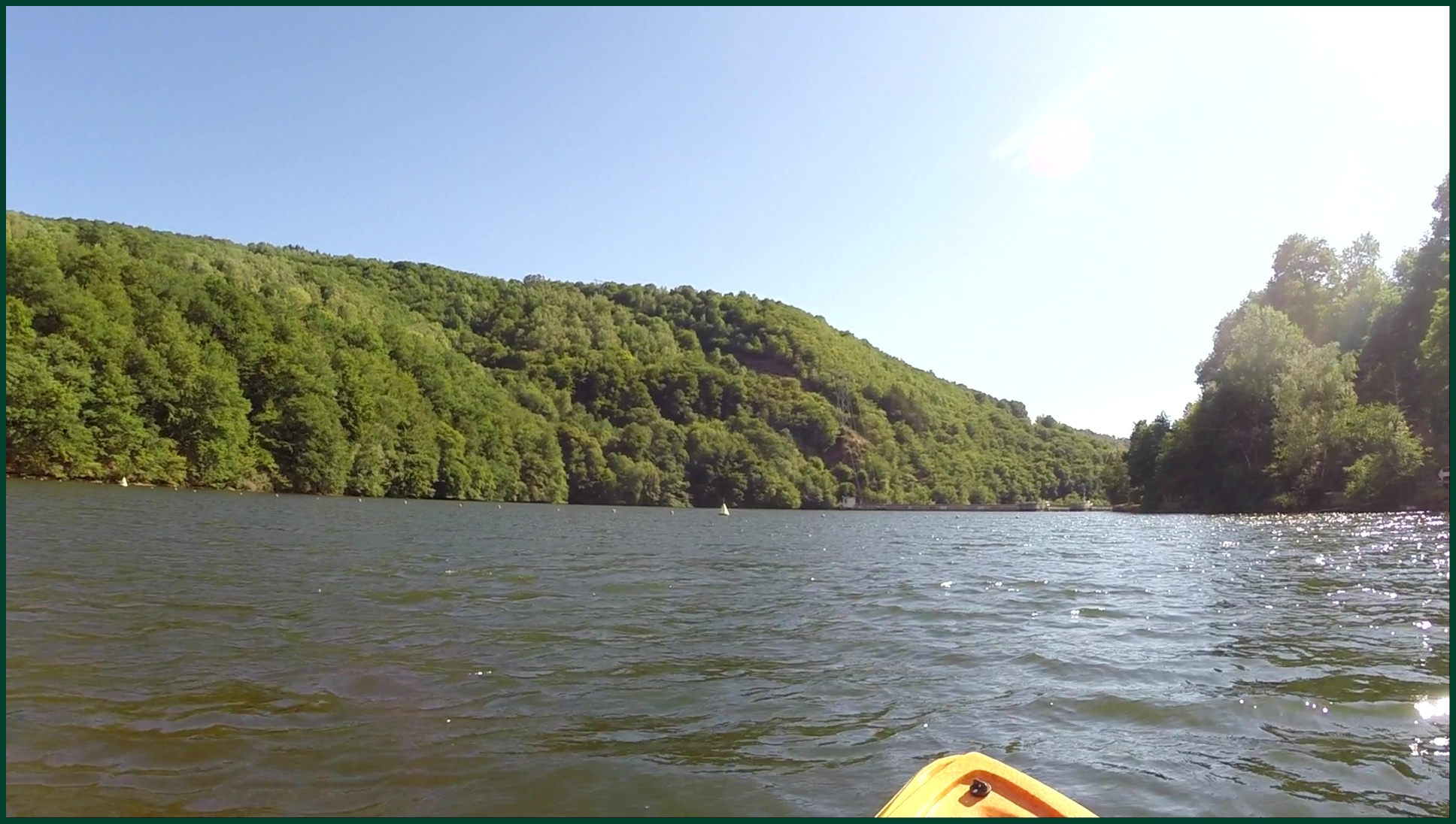 Balade en kayak à Lanau