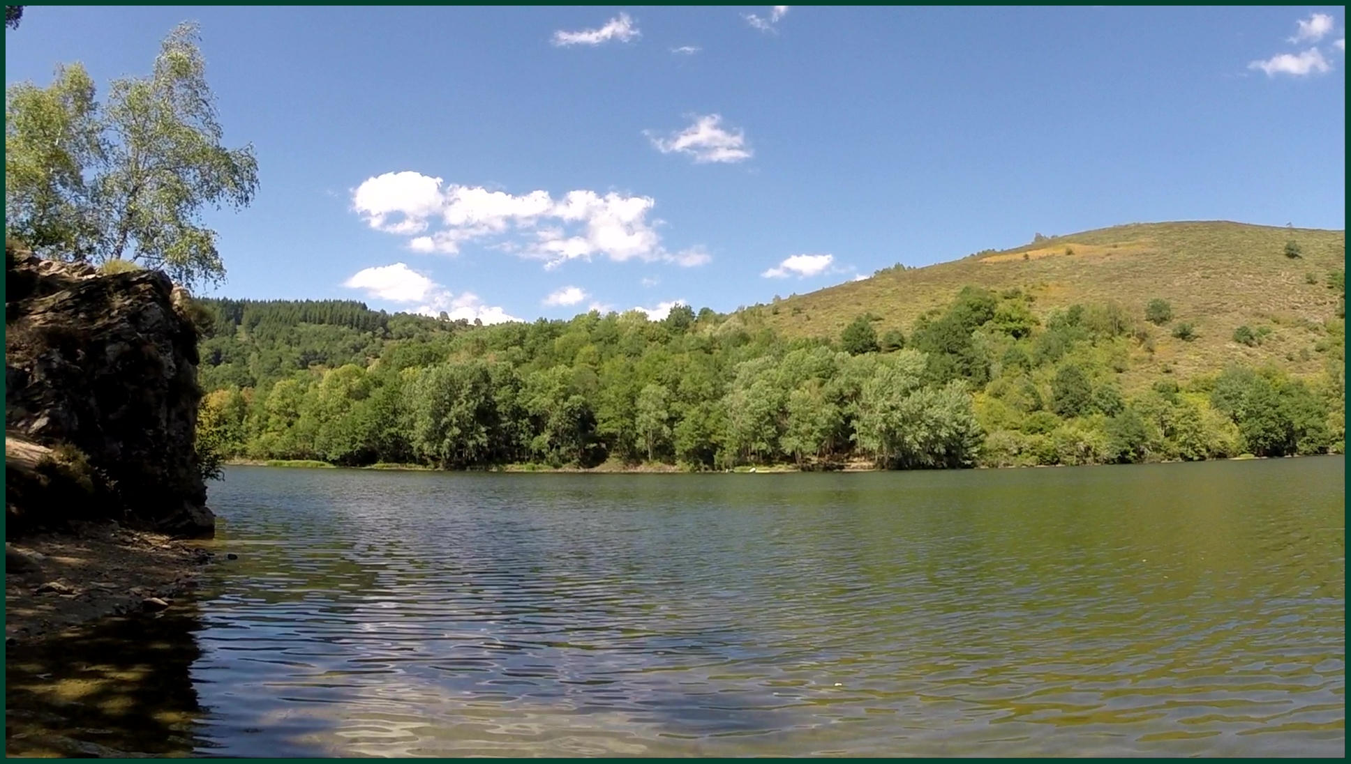 Balade en kayak à Lanau