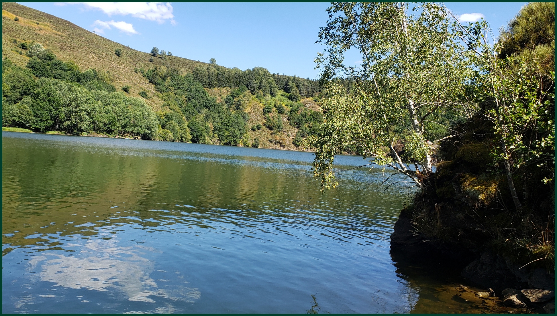 Balade en kayak à Lanau