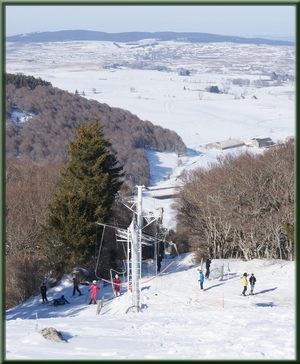 piste de ski alpin