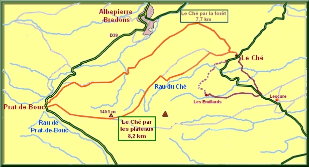 parcours ski nordique