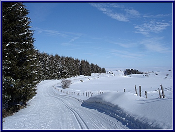 la piste vers le Ché