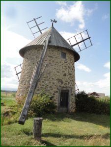 Moulin à vent en Margeride